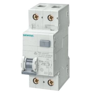 Siemens Interrupteur magnétothermique différentiel Siemens 1P+N 32A 30mA type AC 6kA 2 modules 5SU13561KK32