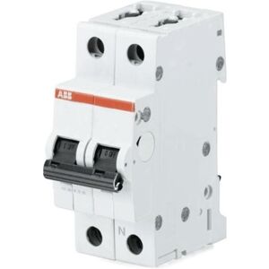 Abb Interrupteur ABB magnétothermique différentiel 1P+N 25A 30mA type AC 6kA 2 modules DS1C25AC30