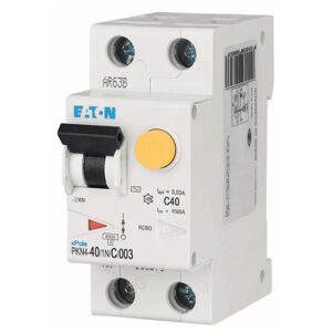 Eaton Magnétothermique différentiel Eaton 40A 1P+N 30MA AC 4.5KA 237190