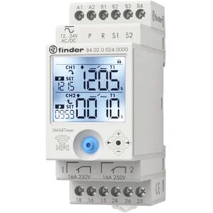 Finder Smart Timer Finder numérique multifonctionnel 12/24V 16A 840200240000