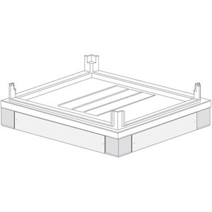 Bticino Socle d'inspection MAS de Bticino pour cartes HDX 350X600 91811/36