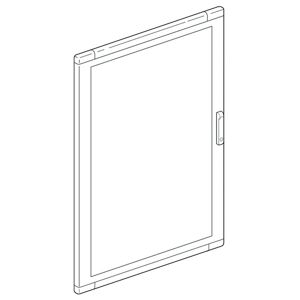 Bticino Porte vitrée Bticino pour cadres à montage mural et encastré SDX IP43 94540VE