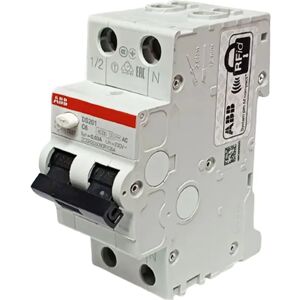 Abb Disjoncteur à courant résiduel ABB 1P+N 6A 30mA 6KA AC Type 2 Modules DS201C6AC30