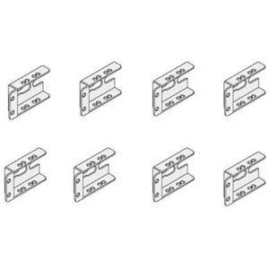 Abb Supports Abb pour la fixation des barres transversales pour tableaux 8 pièces PBBV0008