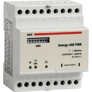 Compteur d'énergie triphasé Vemer Energy-400 PWR 4 modules VN964300