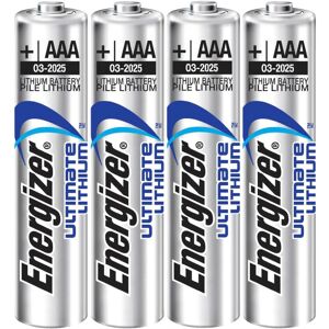 Sonstige Energizer Ultimate Lithium - Batterie 4 x AAA - Accumulateurs, batteries et chargeurs