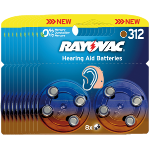 Rayovac 80 piles auditives RAYOVAC 312