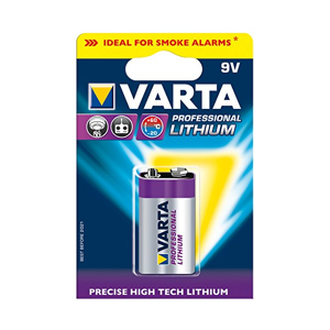 Varta 6LR61/9V - VARTA LITHIUM - BLISTER DE 1