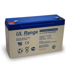 ULTRACELL BATTERIE PLOMB ETANCHE ULTRACELL NP10-6 / UL10-6 - 6V 10Ah