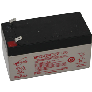 Enersys BATTERIE PLOMB ETANCHE ENERSYS NP1.2-12 étroite - 12V 1.2Ah