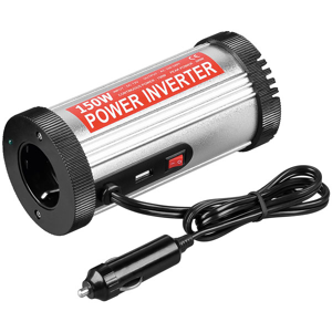 PB Convertisseur de tension 12V-150W avec prise allume-cigare