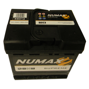 Numax Batterie de démarrage Numax Supreme L1 XS012 12V 55Ah / 560A