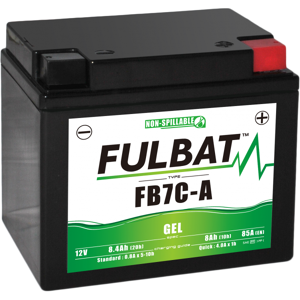 FULBAT Batterie Fulbat GEL SLA FB7C-A GEL 12V 8AH 85 AMPS  129x89x114  + Droite