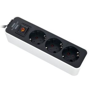 Brennenstuhl Ecolor Power Strip 3 Way WH