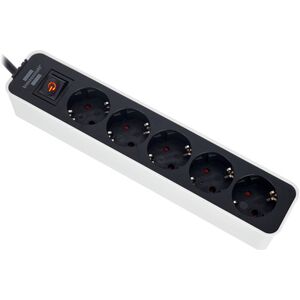 Brennenstuhl Ecolor Power Strip 5 Way WH