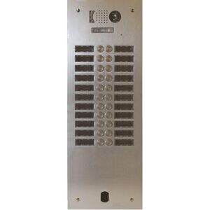 URMET Plaque Video Alu 2r 22 Bp 2 Voice - Urmet V83/222