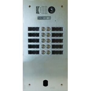 URMET Plaque Video Alu 2r 10 Bp 2 Voice - Urmet V83/210