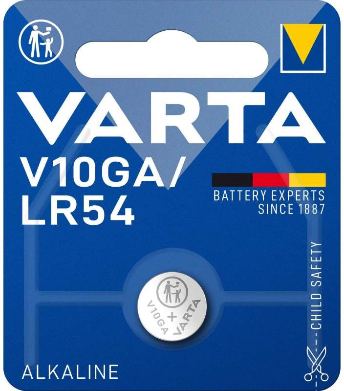 Pile V10GA / LR54 / 189 Varta Alcaline 1,5V