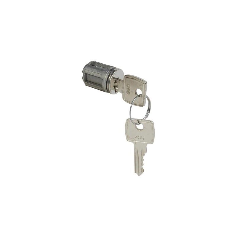 LEGRAND Barillet à clé type 2433A - pour porte métal ou vitrée XL³ - 1 jeu de 2 clés