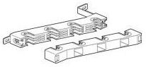 LEGRAND Support isolant pour armoire Altis - 1 barre cuivre 50x5mm, 63x5mm, 75x5mm, 80x5mm et barres en C par pôle jusqu'à 1000A