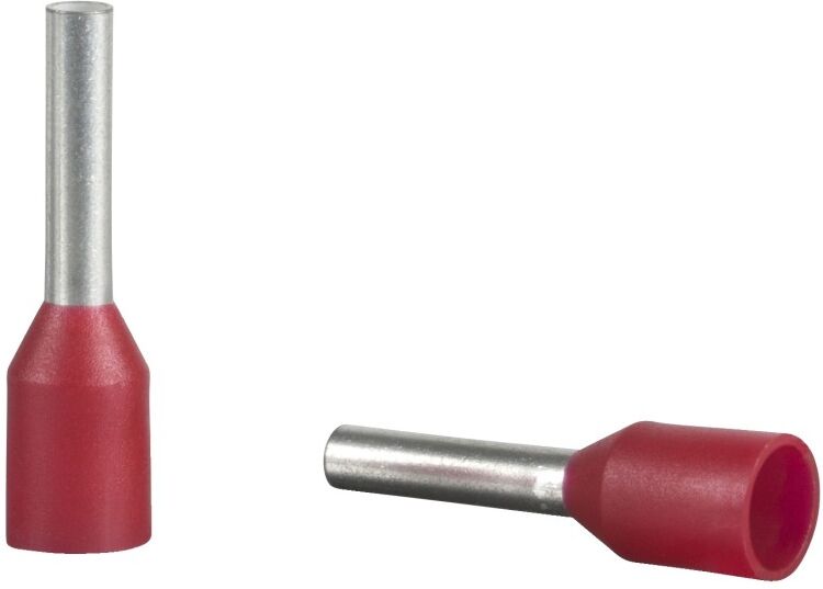 SCHNEIDER Embout de câble taille court 1mm² rouge DIN LINERGY DZ5