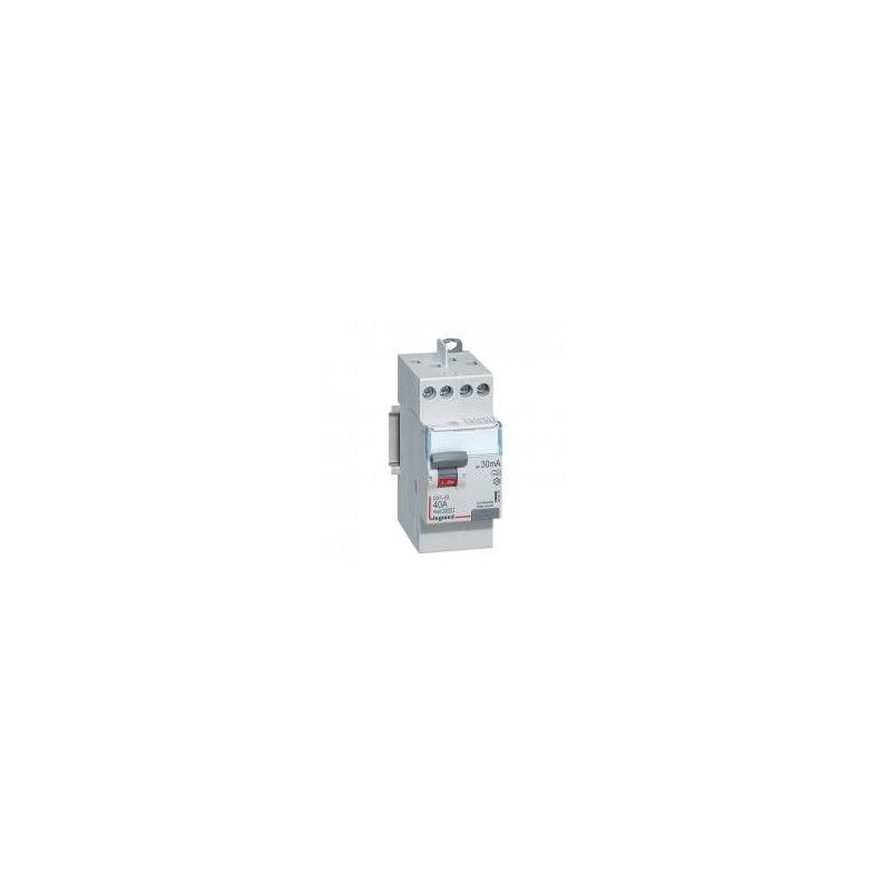 LEGRAND Interrupteur différentiel DX³-ID vis/vis - 2P 230V~ 40A type A 30mA - 2 modules