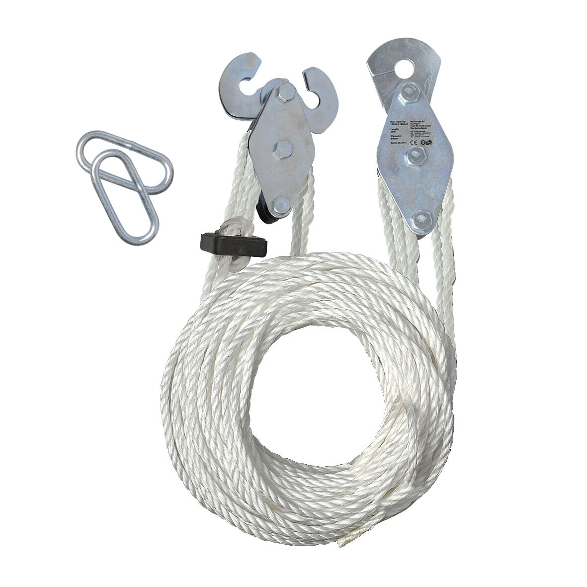 ProPlus Hand hoist with 20M nylon rope 345007