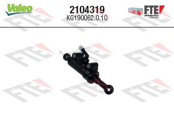 Valeo Master Cylinder, clutch FTE CLUTCH ACTUATION 2104319 Valeo 2104319