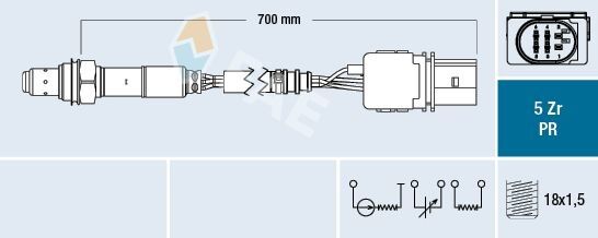 FAE Lambda Sensor 75158