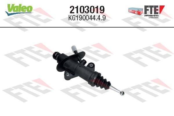 Valeo Master Cylinder, clutch FTE CLUTCH ACTUATION 2103019 Valeo 2103019