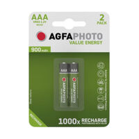 AgfaPhoto Rechargeable AAA micro battery 2-pack