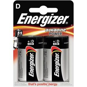 Energizer D Torcia Alkaline Power - Blister Da 2 Pile