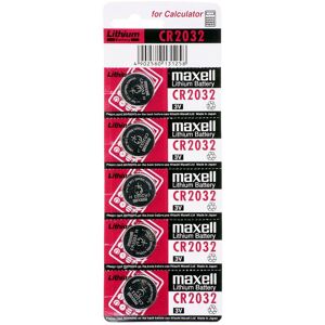 Maxell 5 Pile Cr 2025  Batterie 3v