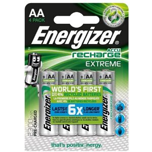 Energizer Stilo Aa 2300 Mah - Blister Da 4 Batterie Ricaricabili