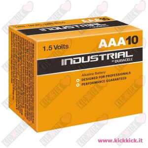 Duracell Aaa Ministilo Industrial - Confezione 10 Pile