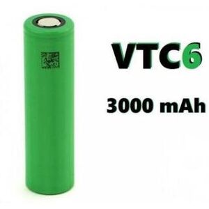 Brand Vari Vtc6 Batteria 18650 3000 Mah 25a Litio Ricaricabile