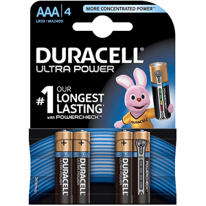 Duracell BATTERIE  ULTRA POWER MINISTILO B4