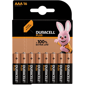 Duracell BATTERIE  PLUS 100 AAA B16