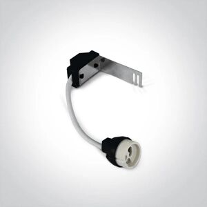 One Light Portalampada 100-240V GU10 Doppio isolamento