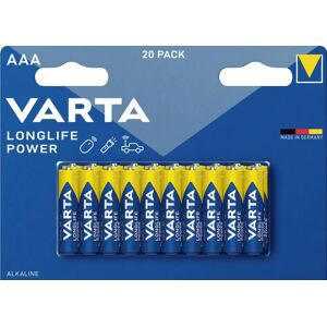 Varta 4903121420 Batteria monouso Mini Stilo AAA Alcalino