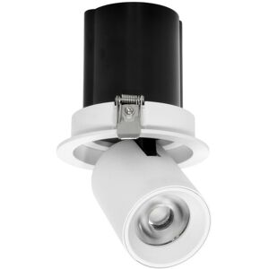 LEDDIRETTO Faro LED da Incasso 15W, Orientabile, CCT Bianco Variabile, Foro Ø75mm