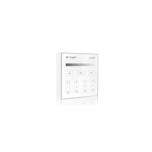 Mi-Light Pannello Full Touch WiFi Dimmer 4-Zone, base magnetica - White