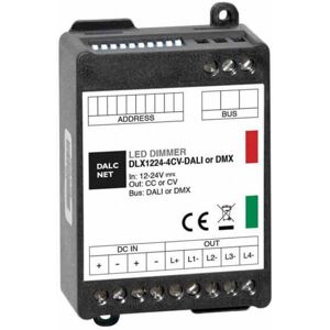 LEDDIRETTO Controller/Dimmer LED 4 Canali, 12/24Vdc - RGB, RGBW - DMX512