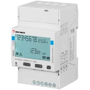 Wallbox Power Meter Elettronico A Spina Grigio [mtr-3p-250a-clp]