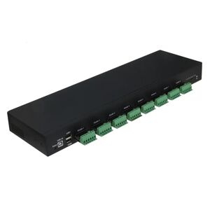 RealPower 284515 convertitore/ripetitore/isolatore seriale USB 2.0 RS-422/485 Nero [284515]