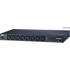 Aten PDU eco con tecnologia di misurazione e commutazione prese 1U 15A/10A 8-prese