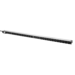 Digitus PDU IT di base, monofase 32A, 24 x C13, 4 C19, cavo alimentazione da 3 m, spina IEC 60309 32 A [DN-95451]