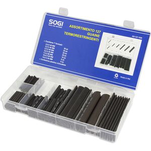 ASSORTIMENTO SET SERIE DI 127 GUAINE GUAINA TERMORESTRINGENTI SOGI AS-127-TER TERMORETRAIBILE