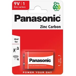 Panasonic Batteria zinco carbonio 9V