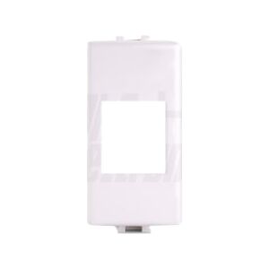 ALPHA ELETTRONICA Alpha 96-500-10.Adattatore Keystone per frutti RJ45 Bticino Matix Bianco